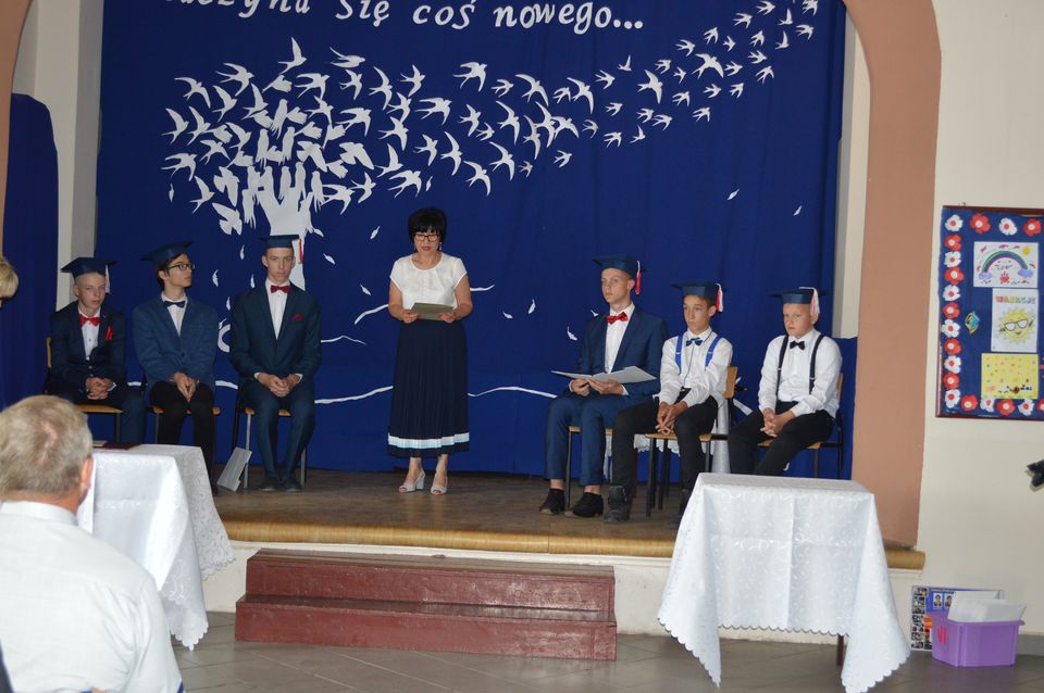 Pożegnanie ósmoklasistów Gmina Świeszyno